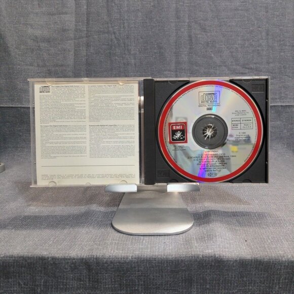 Stravinsky, Birmingham Symphony Orchestra, Simon Rattle - The Firebird (1910,CD) - Picture 3 of 3